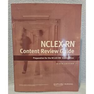 NCLEX-RN Content Review Guide (2018) Kaplan Nursing Test Prep